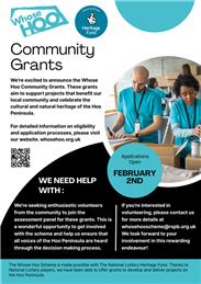 Whose Hoo Community Grants scheme